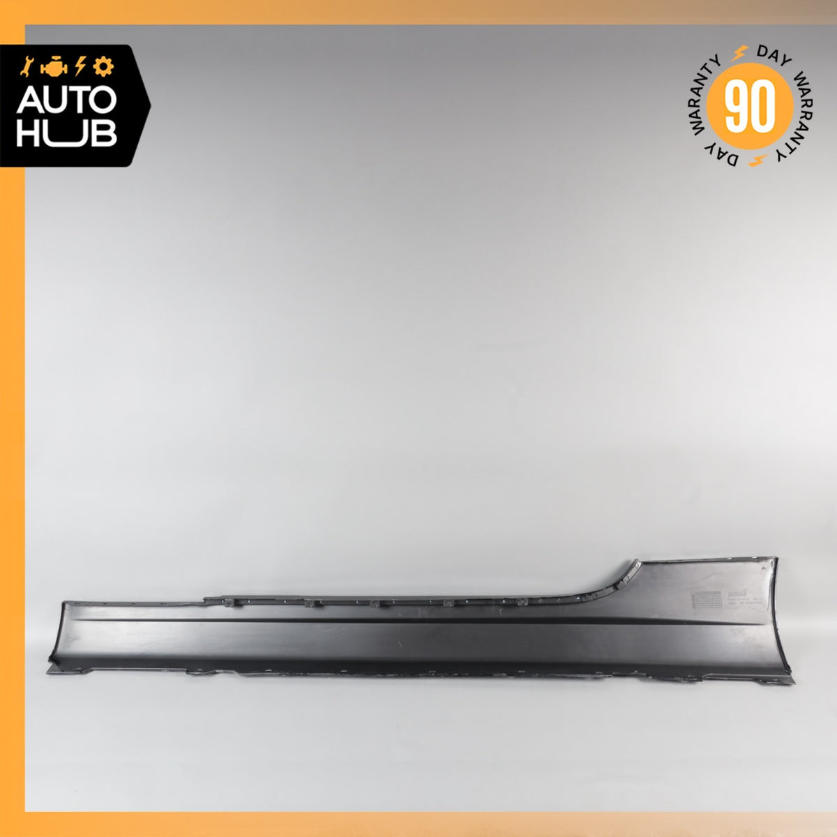 07-15 Jaguar X150 XKR XK Right Side Skirt Rocker Panel Black 6W8310154A OEM - photo 10