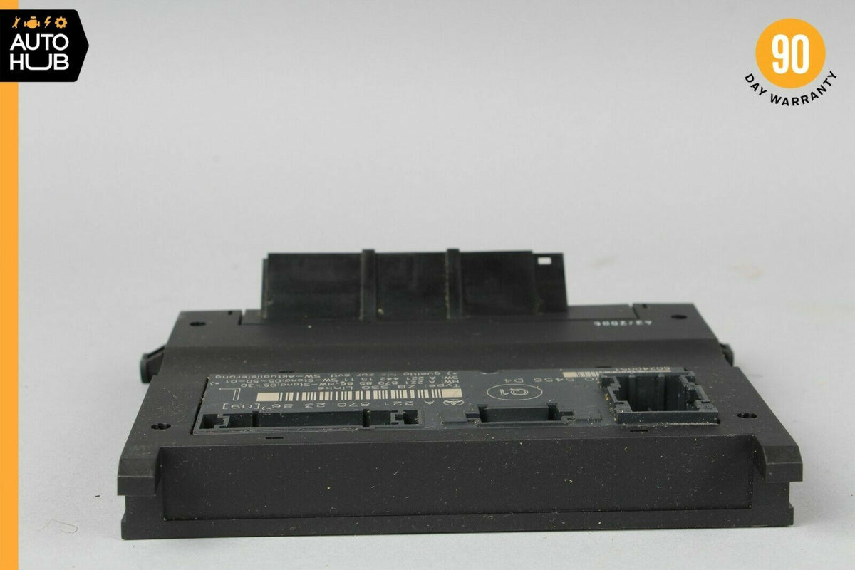 07-13 Mercedes W221 S550 S400 Front Left Driver Side Under Seat Control Unit OEM - photo 5