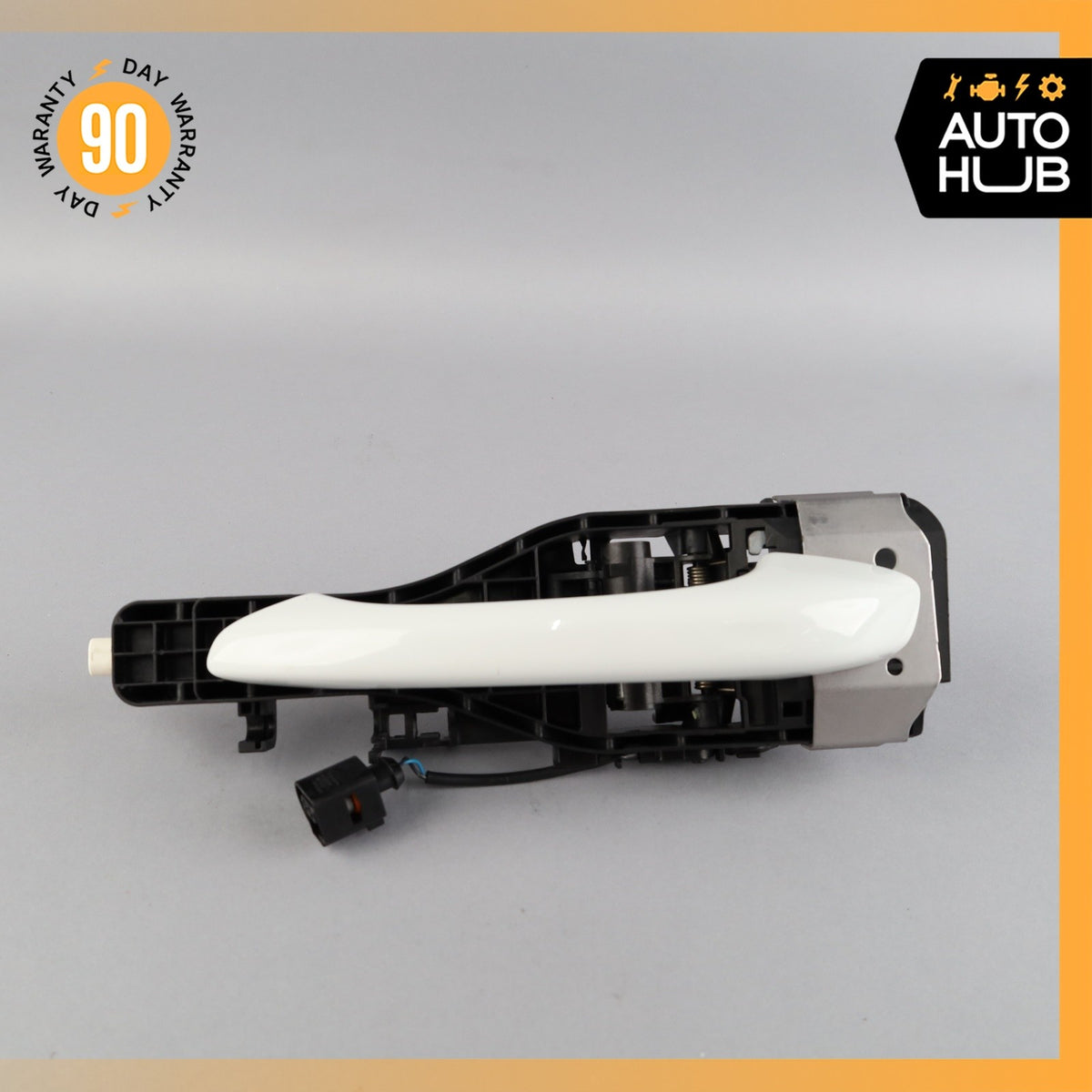 15-18 Porsche Macan 95B Front Left Exterior Door Handle White OEM 46k - photo 2