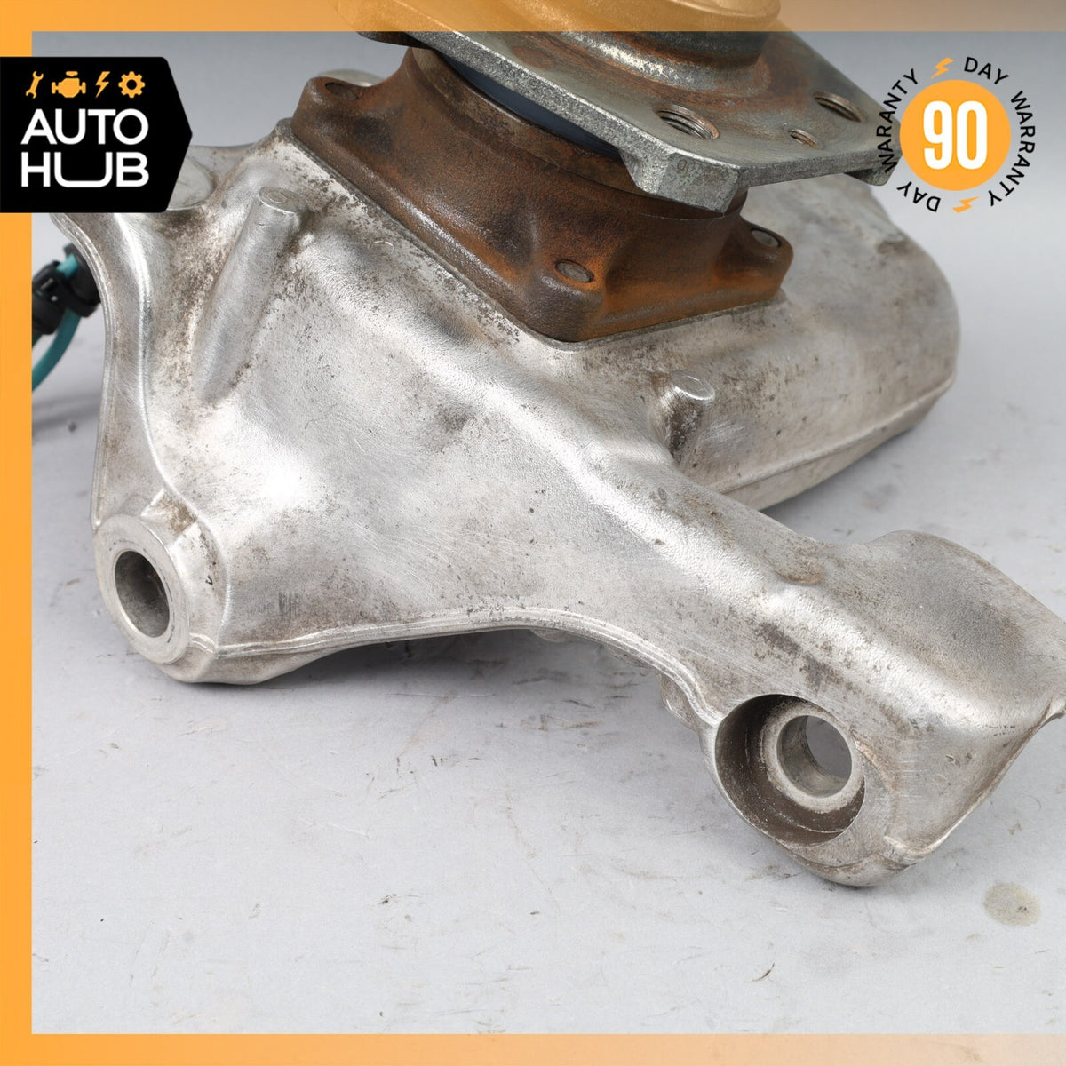 03-10 Maserati Quattroporte M139 Front Left Side Spindle Knuckle Hub OEM - photo 9