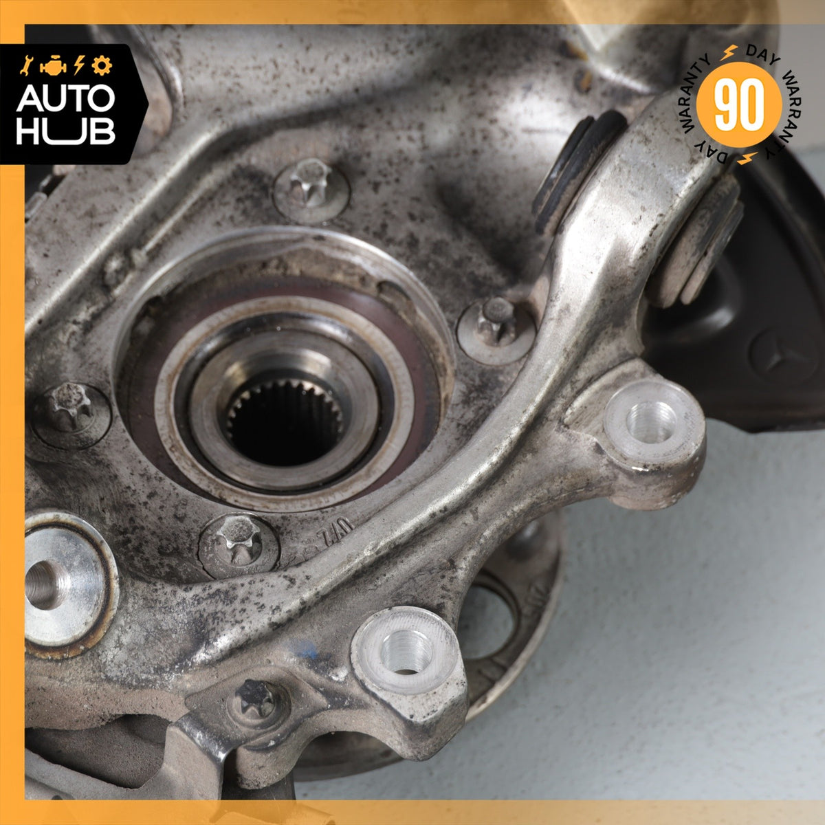 15-20 Mercedes W205 C300 C350e Rear Left Side Spindle Knuckle Hub OEM - photo 12