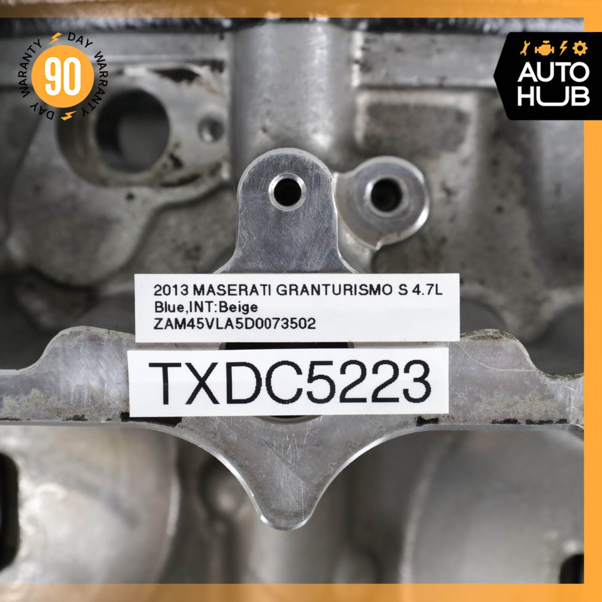 09-19 Maserati GranTurismo S M145 4.7L V8 F136Y Engine Motor Block OEM - photo 23