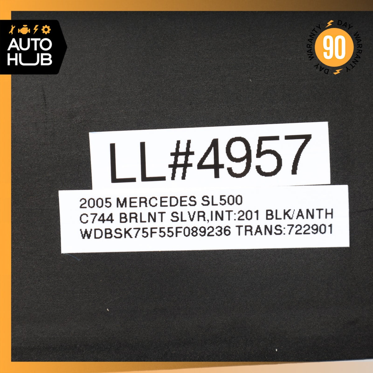 03-11 Mercedes R230 SL500 E320 Central Gateway Control Module 2204452000 OEM - photo 7