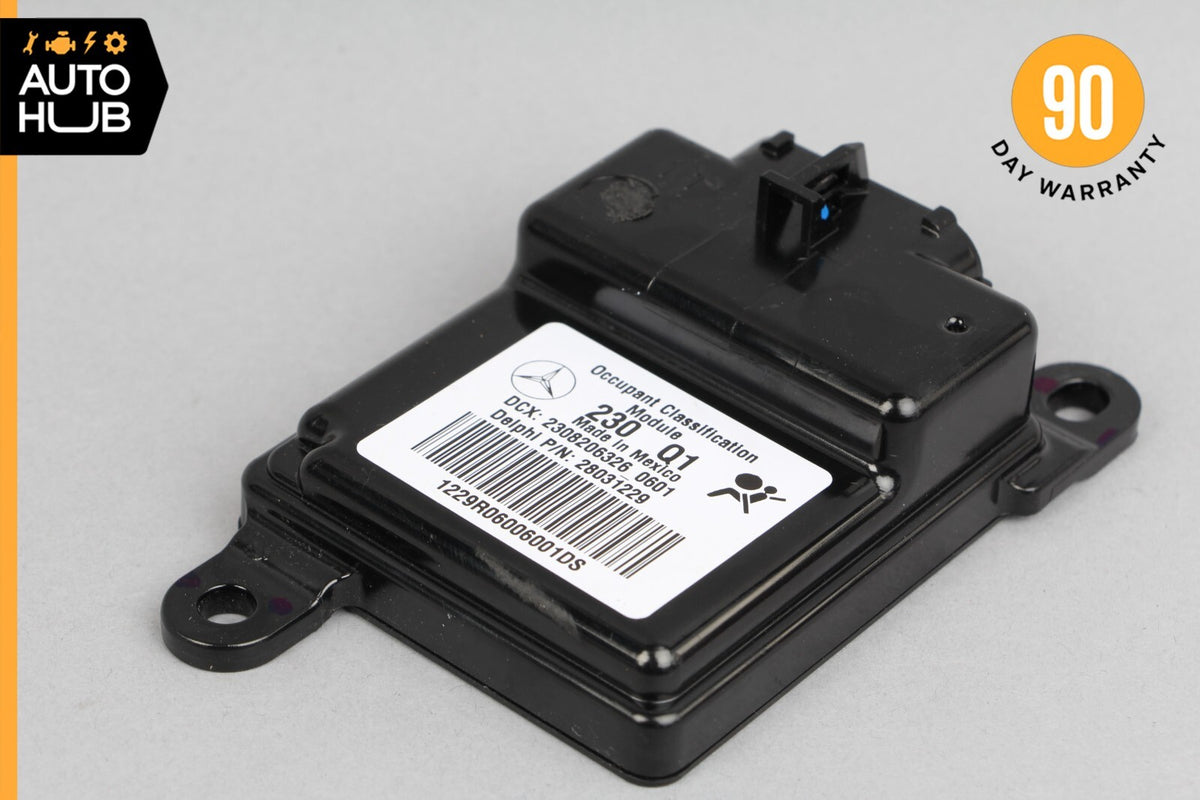 07-12 Mercedes R230 SL550 SL63 AMG Seat Occupancy Sensor Mat SRS Module OEM - photo 3