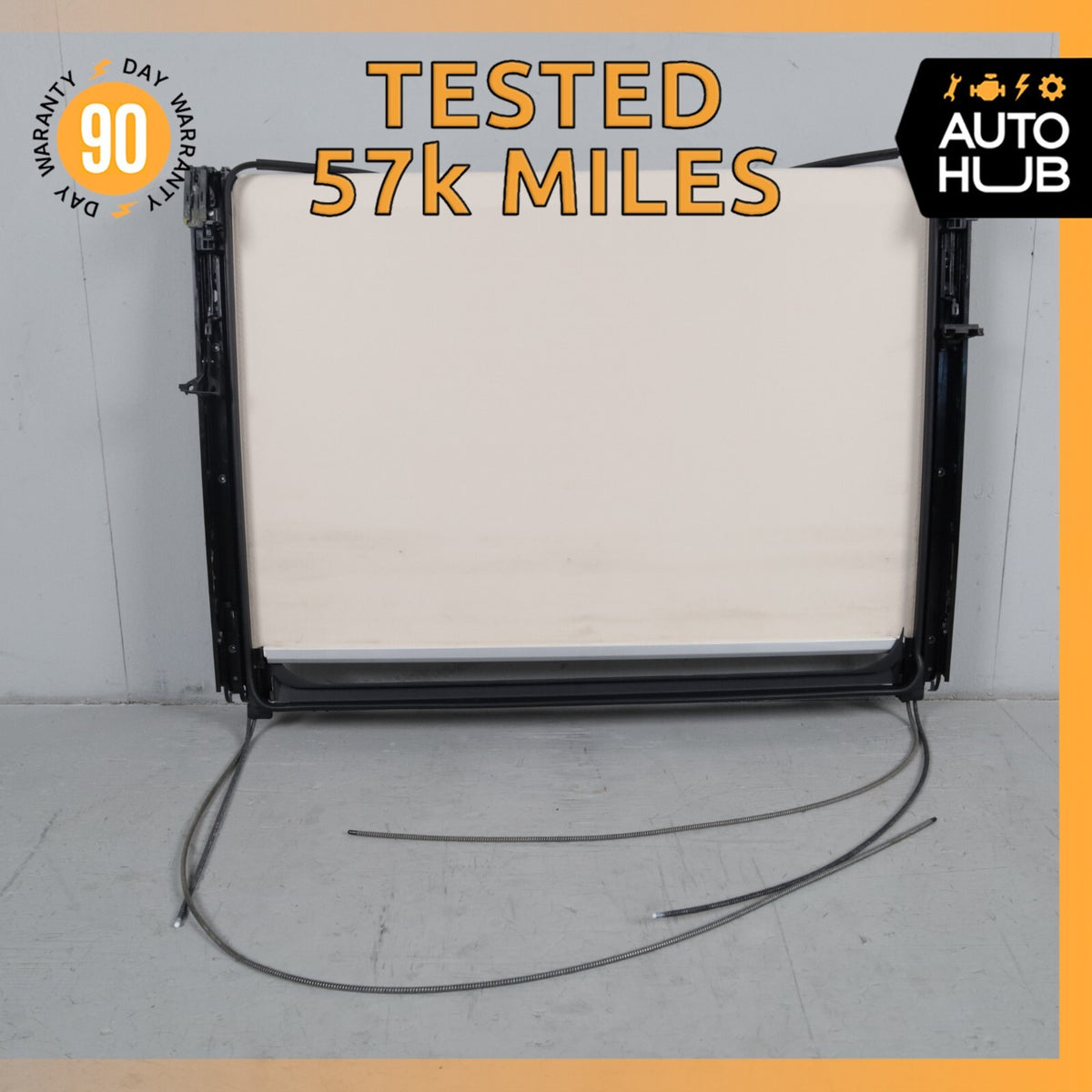 Mercedes W222 Maybach S600 Rear Panoramic Sunroof Roller Blind Rail Frame OEM - photo 1