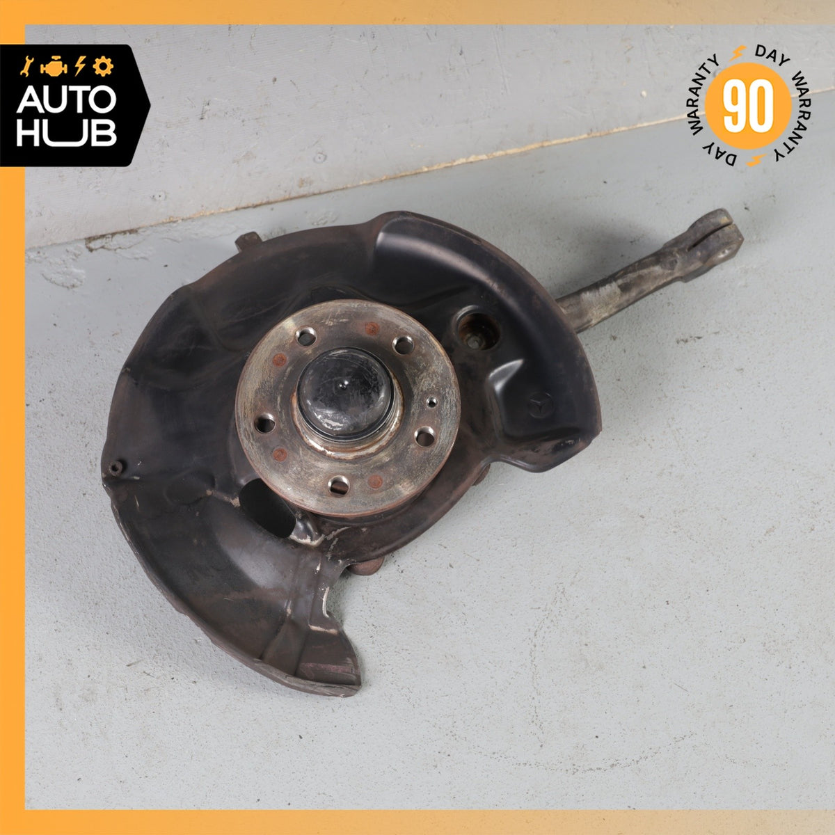 Mercedes W140 S320 300SE Front Right Side Spindle Knuckle Hub OEM - photo 2