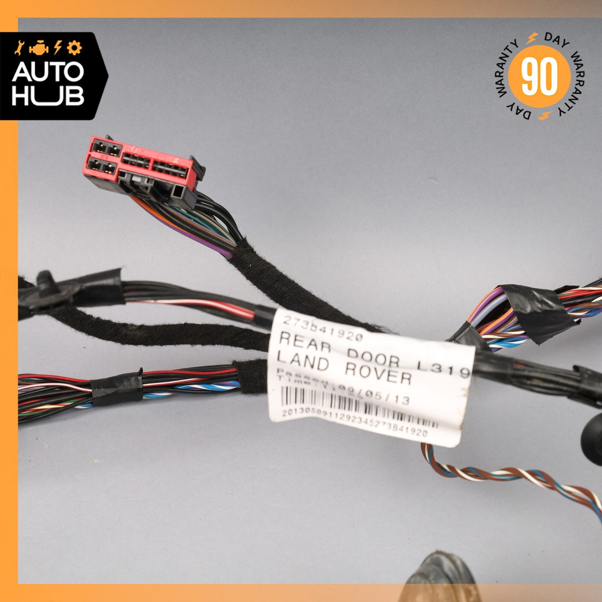 10-16 Land Rover LR4 HSE Rear Right Side Door Wire Harness CH2214632CC OEM - photo 6