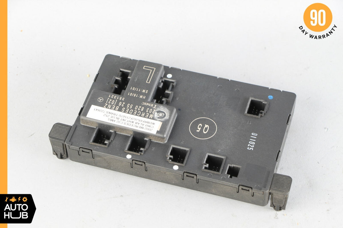 01-07 Mercedes W203 C230 C280 C32 Front Left Door Control Module 2038205526 OEM - photo 2