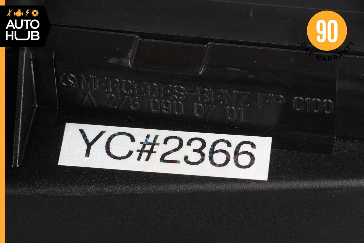 03-08 Mercedes W215 CL600 S600 Air Intake Cleaner Box Right Side 2750900701 OEM - photo 12