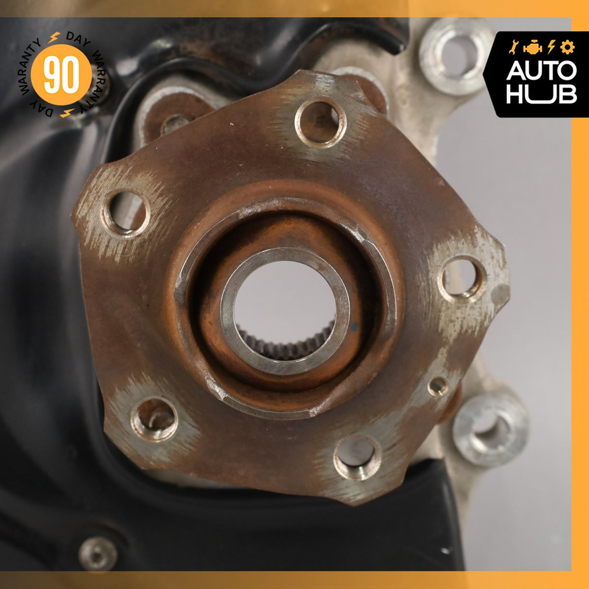 17-25 Audi 4M Q7 Q8 e-Tron Quattro Front Left Spindle Knuckle Hub w/ Shield OEM - photo 7