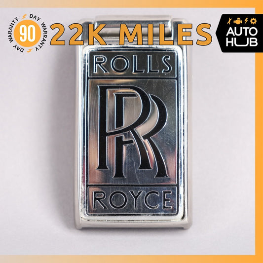 Rolls Royce Silver Spirt Rear Trunk Lid Door Logo Emblem Badge OEM - photo 1