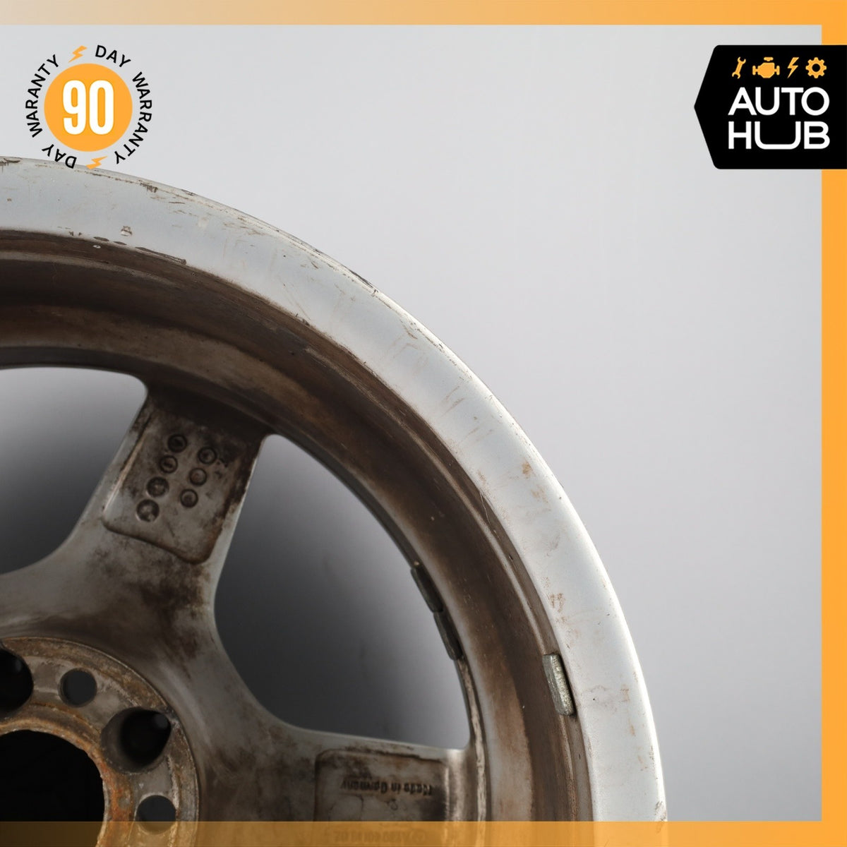 03-12 Mercedes R230 SL500 SL55 AMG 8.5 x 18 18" Front Wheel Rim 2304011002 OEM - photo 9