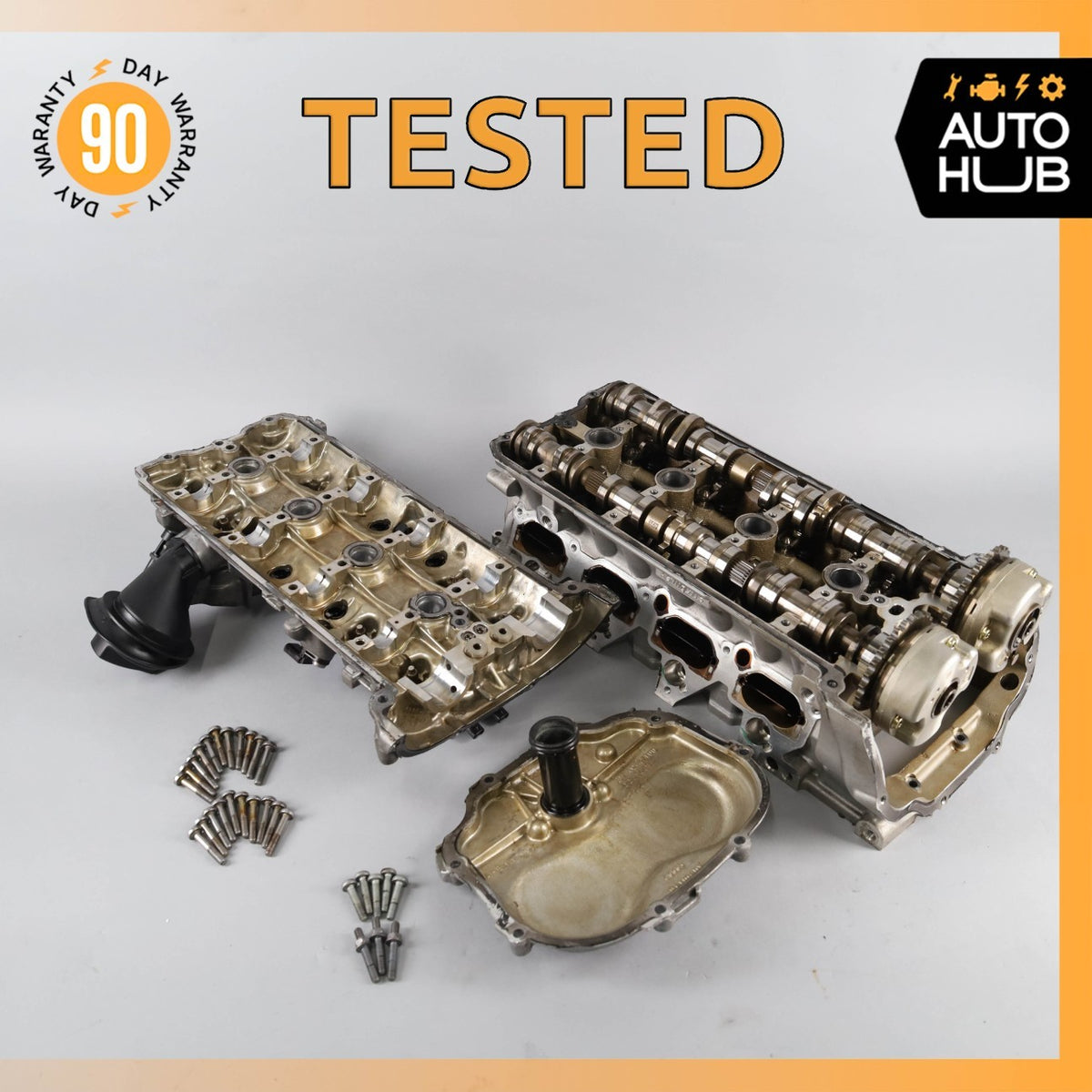 14-18 Bentley Continental GT 4.0L Left Engine Cylinder Head 079103403S OEM - photo 1