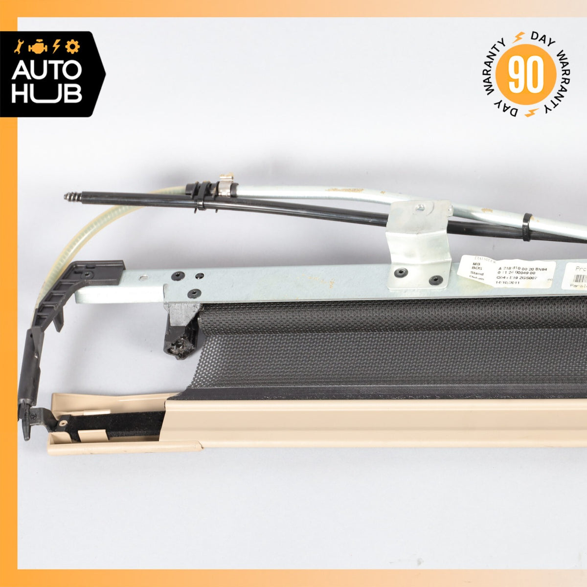 12-18 Mercedes W219 CLS550 CLS63 AMG Rear Window Sun Shade Roller Blind OEM - photo 8