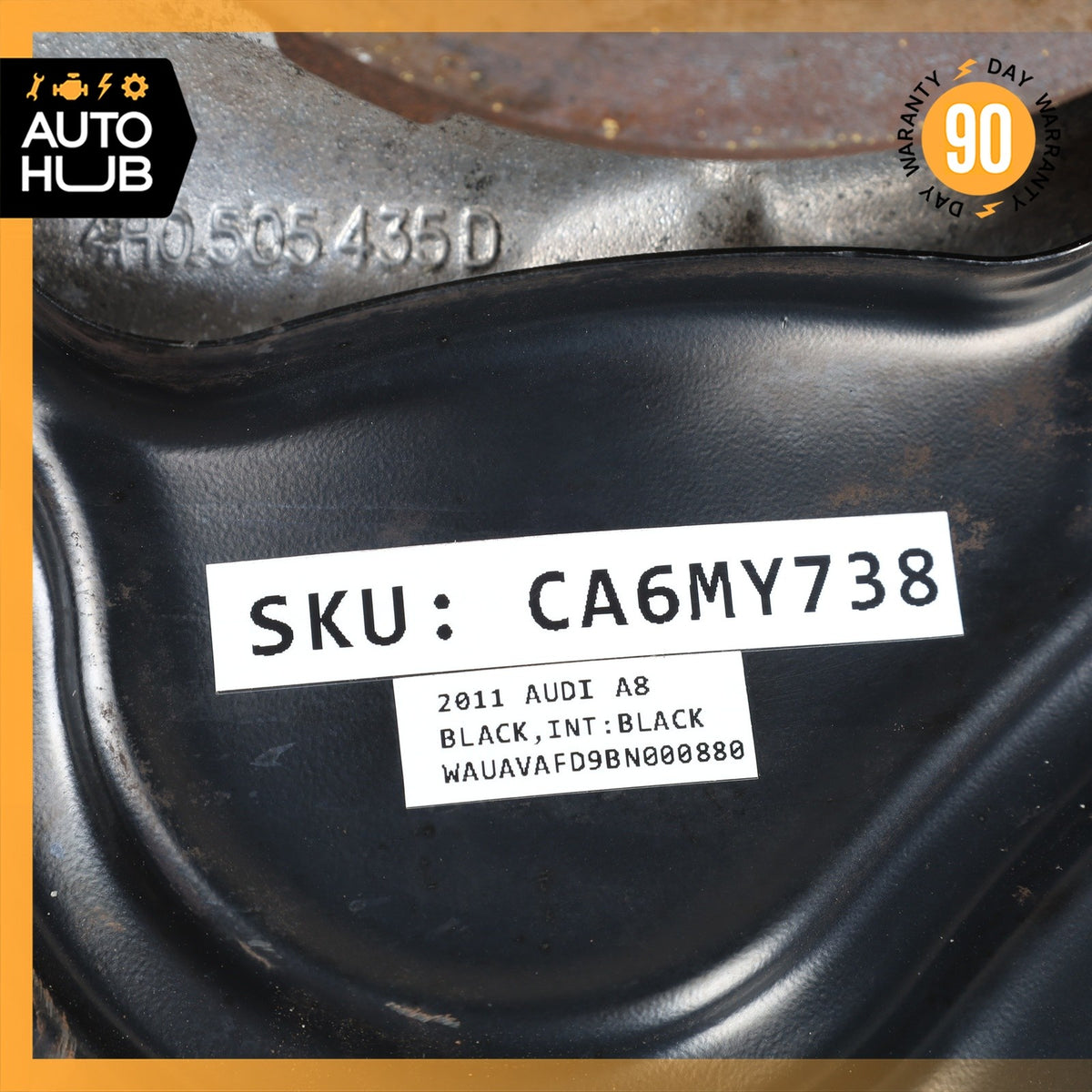 11-18 Audi D4 A8 S8 Rear Left Driver Side Spindle Knuckle Hub 4H0505431C OEM - photo 17