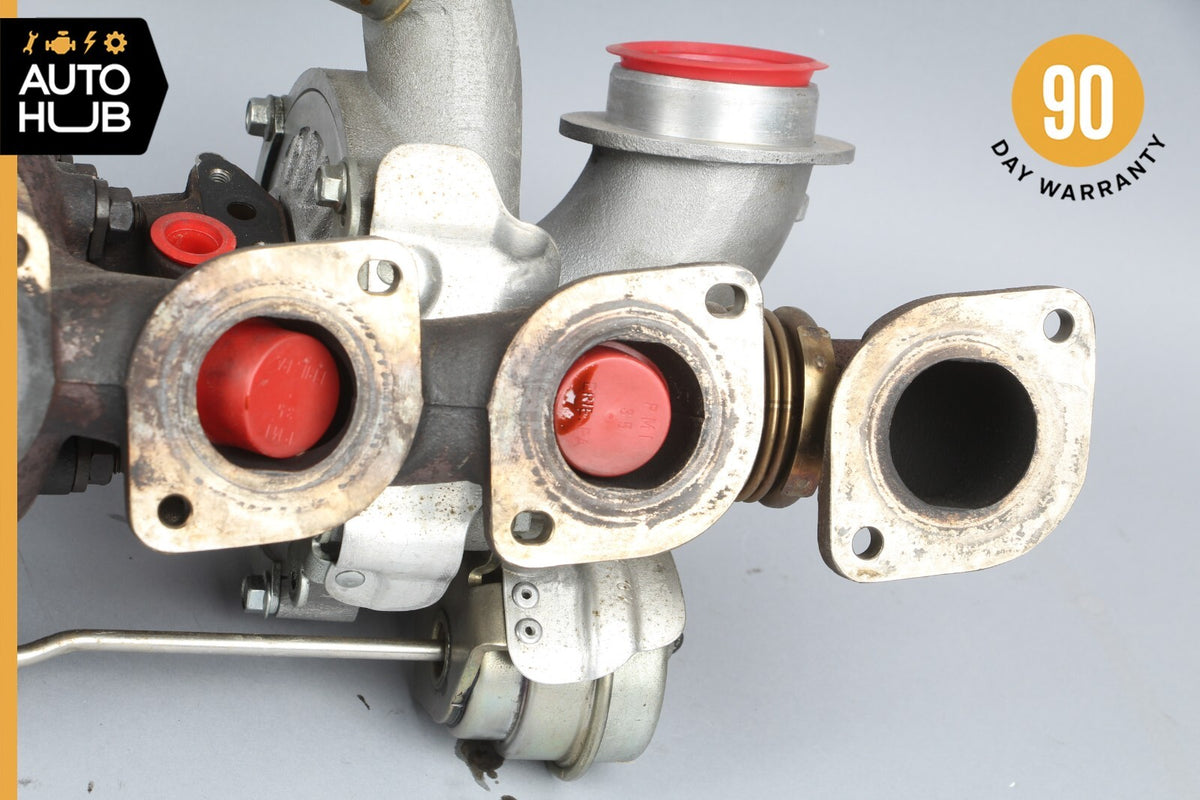 03-06 Mercedes R230 SL600 S600 Turbocharger Turbo Charger Manifold Left Side OEM - photo 12