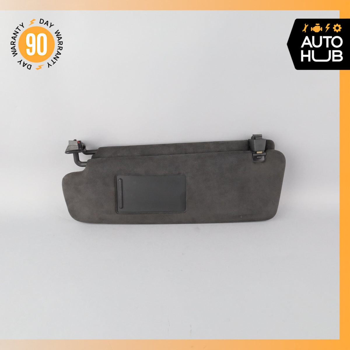 11-14 Porsche Cayenne 958 Turbo Sun Visor Sunvisor Left Side Suede OEM - photo 8