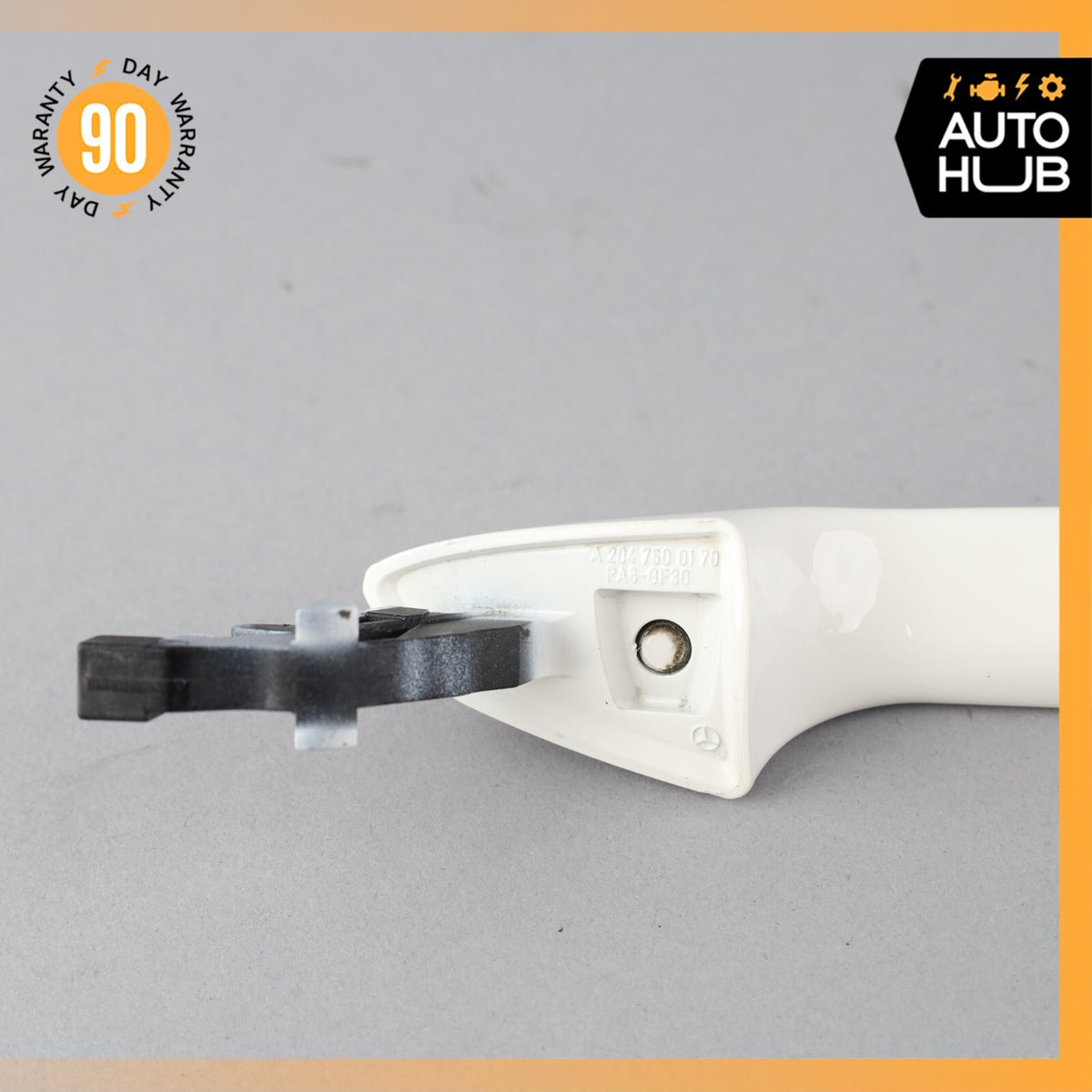 2014 Mercedes X166 GL450 Exterior Door Handle Front Left Side White OEM - photo 7