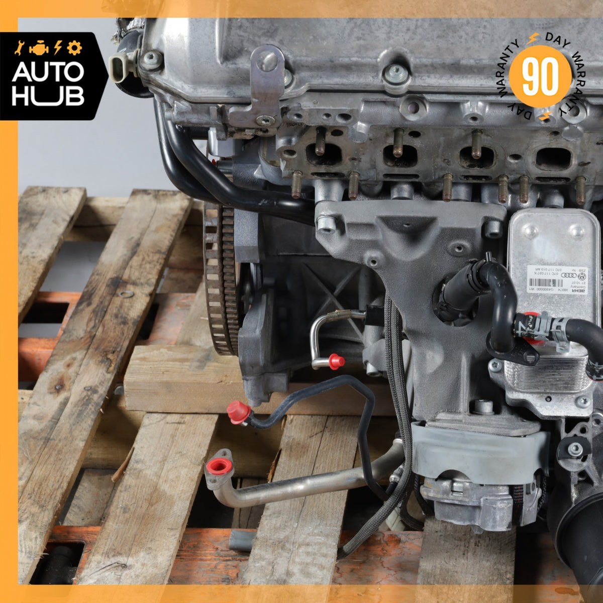 08-13 Bentley Continental GT GTC Speed 6.0L W12 Engine Motor Assembly OEM 87k - photo 17