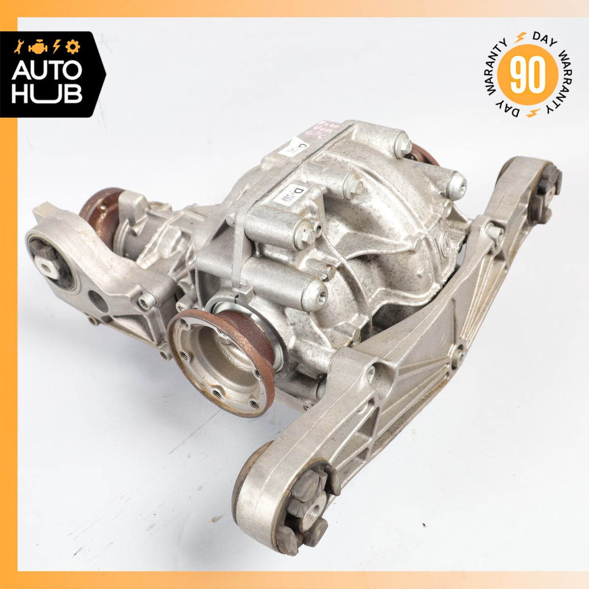 03-18 Bentley Continental GTC 6.0L Rear Differential Diff Axle Carrier OEM 59k - photo 4