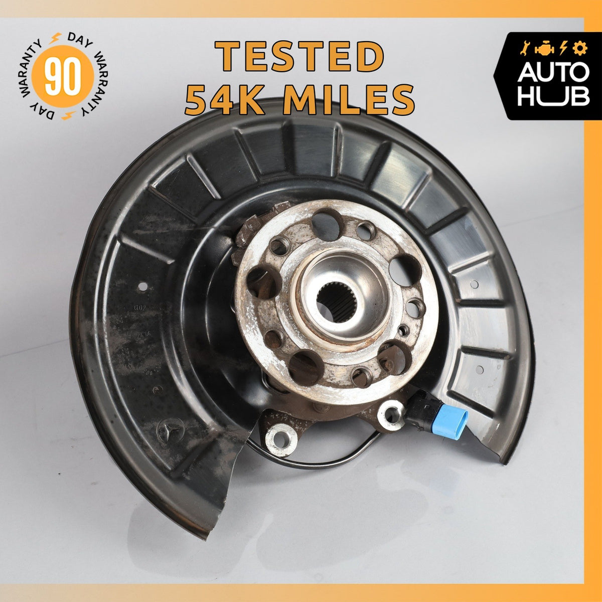 Mercedes R231 SL400 SL550 Rear Left Wheel Carrier Spindle Knuckle Hub OEM 54k - photo 1