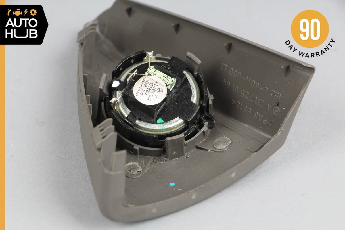 07-09 Mercedes W211 E350 E550 Front Driver Left Side Tweeter Speaker Cover OEM - photo 7