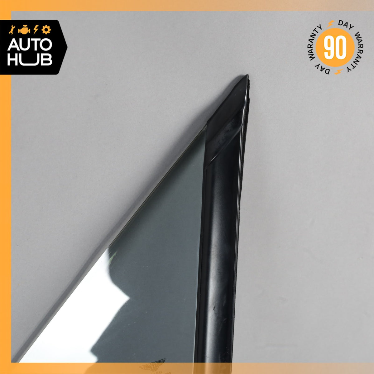 07-11 Bentley Continental GTC Front Left Side Door Vent Window Glass OEM - photo 2