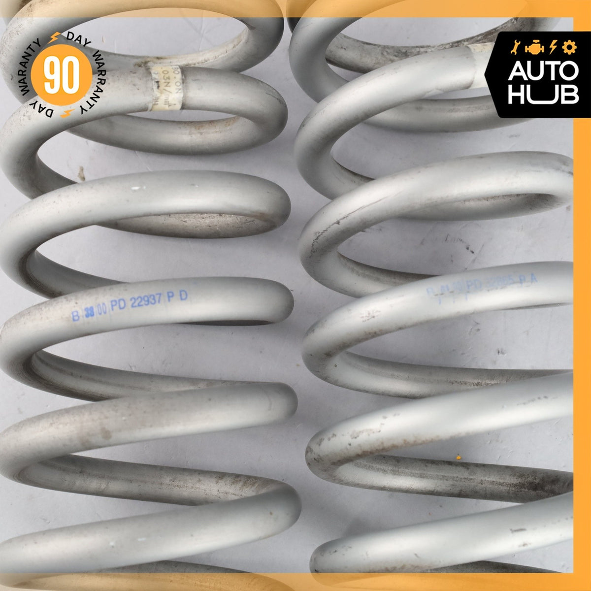 99-01 Bentley Arnage Rear Shock Strut Coil Spring Set PD32865PA OEM 42k - photo 11