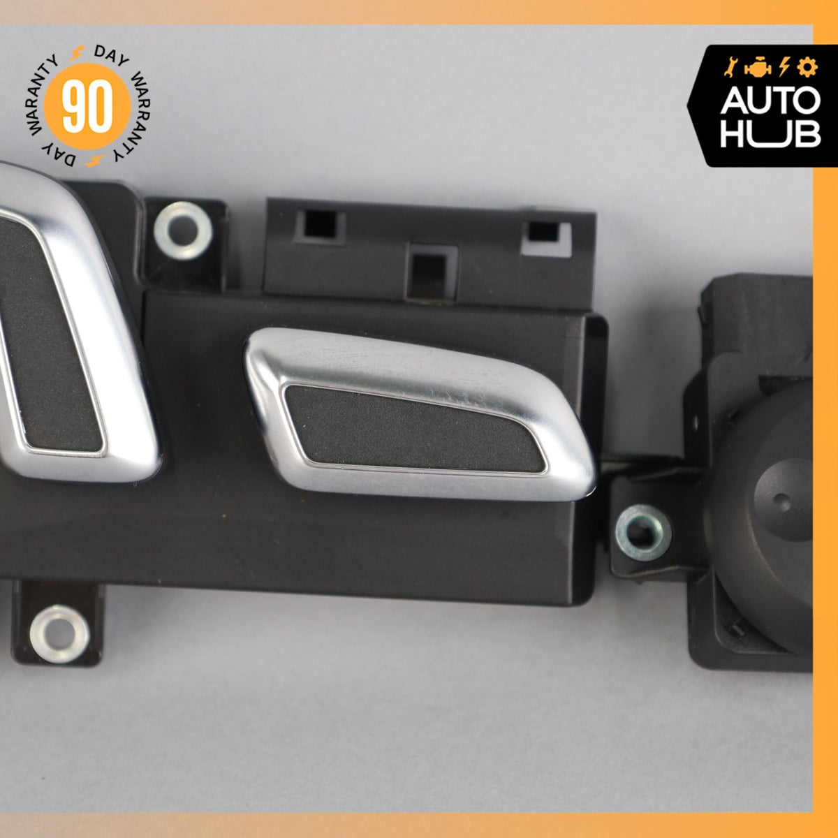 Audi S5 Front Right Power Seat Control Lumbar Switch Black OEM - photo 3