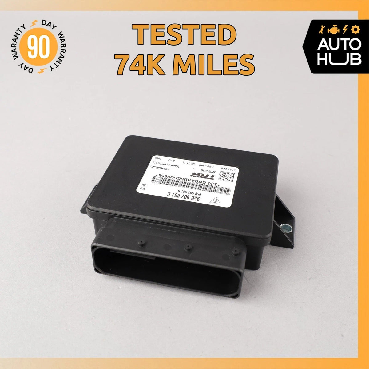 Porsche Macan 95B S Gateway Control Module 95B907801C OEM 74k - photo 1