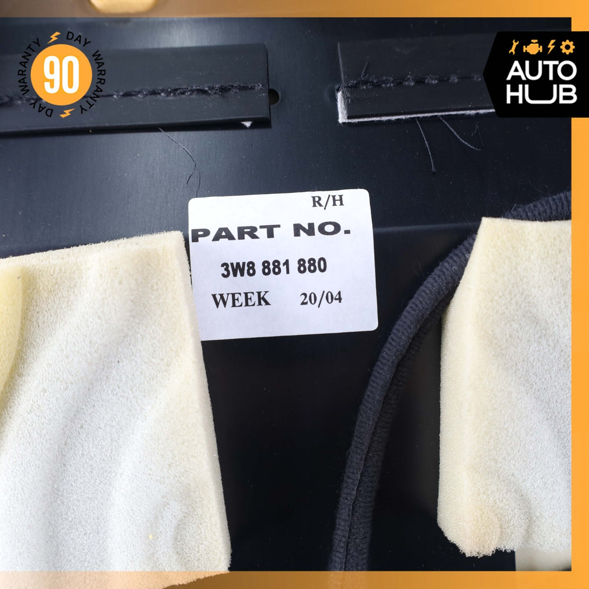 03-06 Bentley Continental GT Front Right Side Seat Upper Back Cushion OEM 96k - photo 19