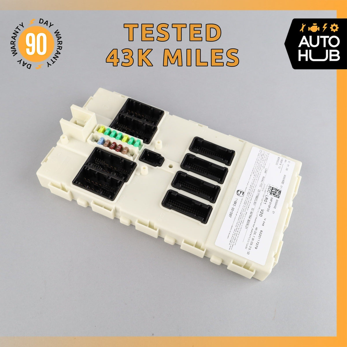 14-21 BMW i3 I01 Hybrid Front Comfort Body Computer Control Module BCM OEM 43k - photo 1