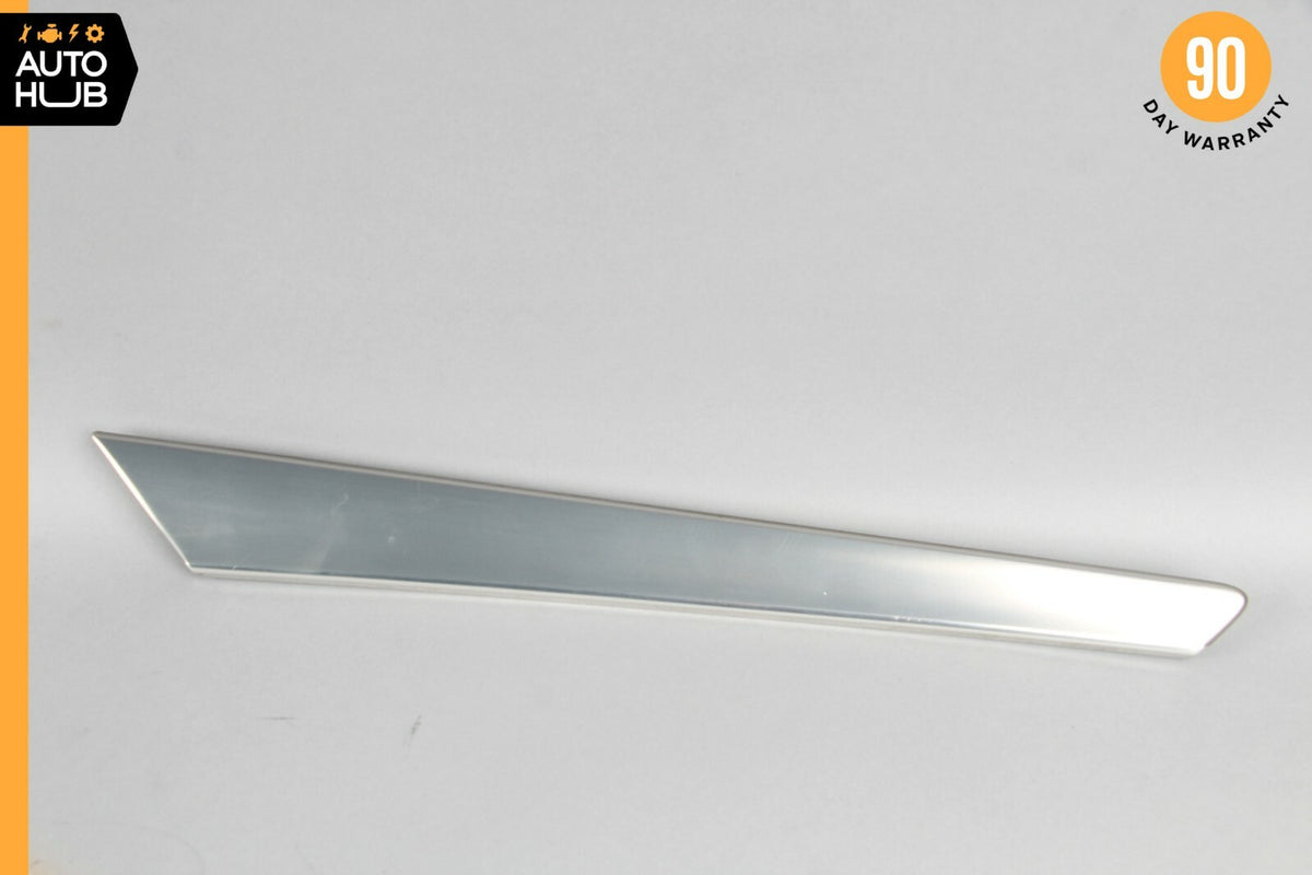 05-07 Mercedes W203 C230 C320 Front Right Side Interior Door Panel Trim Silver - photo 1