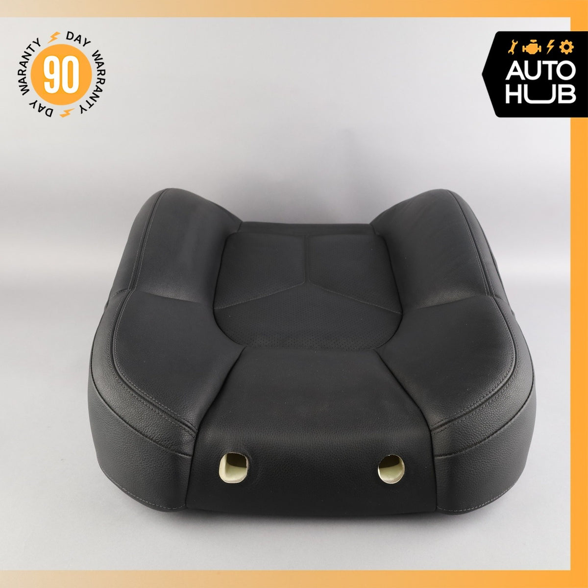 11-18 Porsche Cayenne 958 Front Right Side Seat Upper Cushion Black OEM - photo 14
