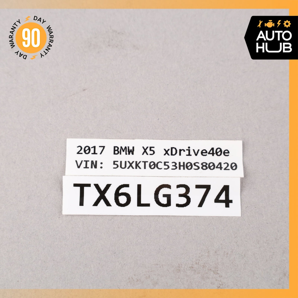 14-19 BMW F15 X5 X6 Rear Left or Right Air Ride Suspension Bag Shock OEM 69k - photo 13