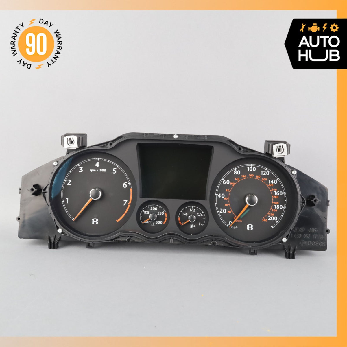 12-13 Bentley Continental Flying Spur Instrument Cluster Speedometer OEM 103k - photo 4