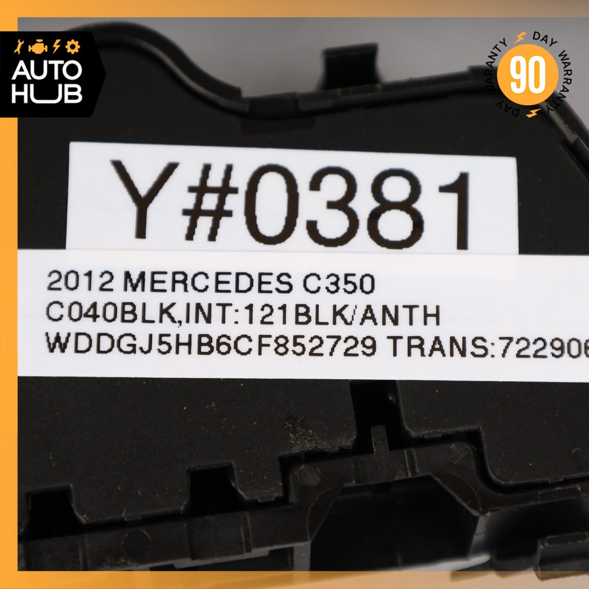 08-17 Mercedes W204 C350 E350 GLK350 Front Right Side Seat Control Switch OEM - photo 8