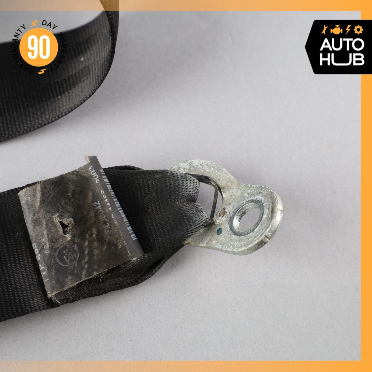 07-11 Bentley Continental GTC Rear Right or Left Side Seat Belt Black OEM - photo 13