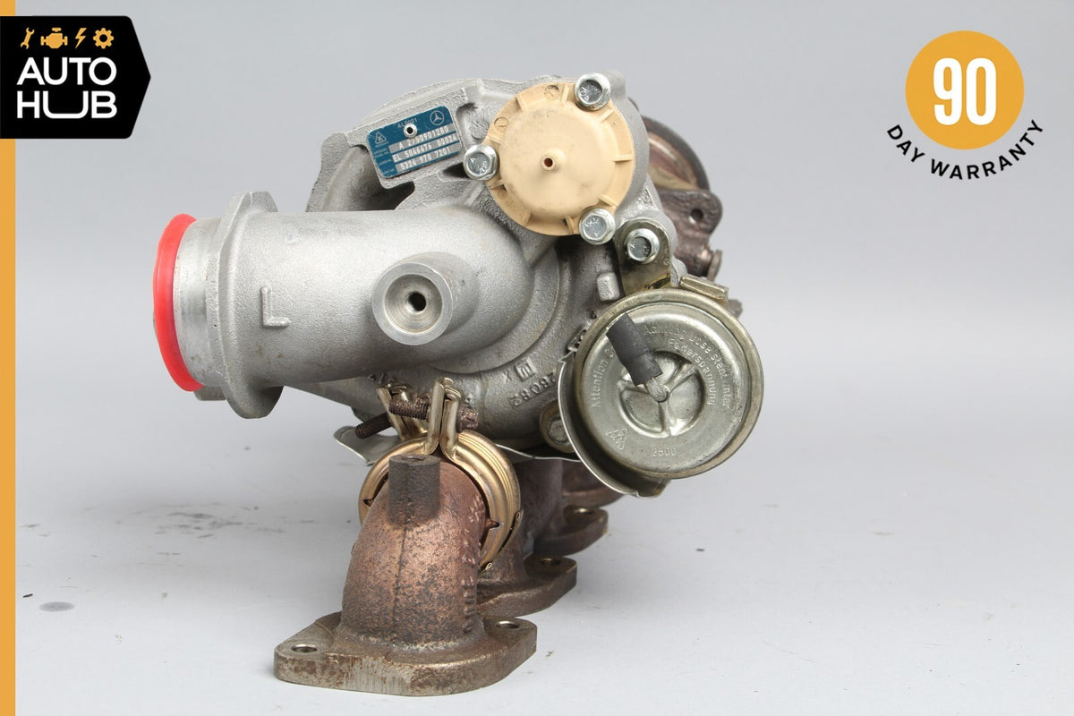 03-06 Mercedes R230 SL600 S600 Turbocharger Turbo Charger Manifold Left Side OEM - photo 8