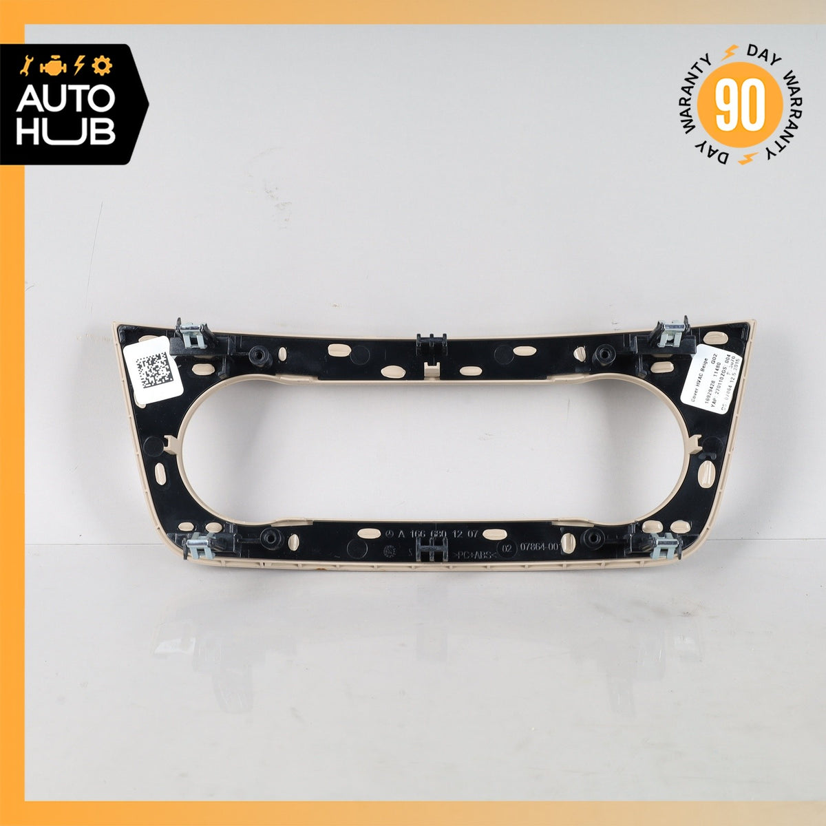 12-19 Mercedes W166 ML350 GL450 AC A/C Climate Control Switch Bezel Trim OEM - photo 9