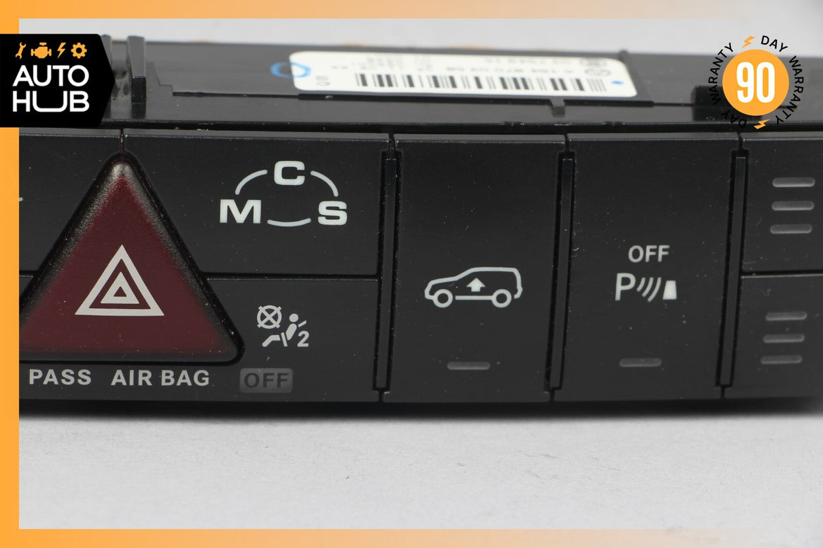 07-11 Mercedes W164 ML63 AMG Center Console Control Switch Panel 1648700358 OEM - photo 4