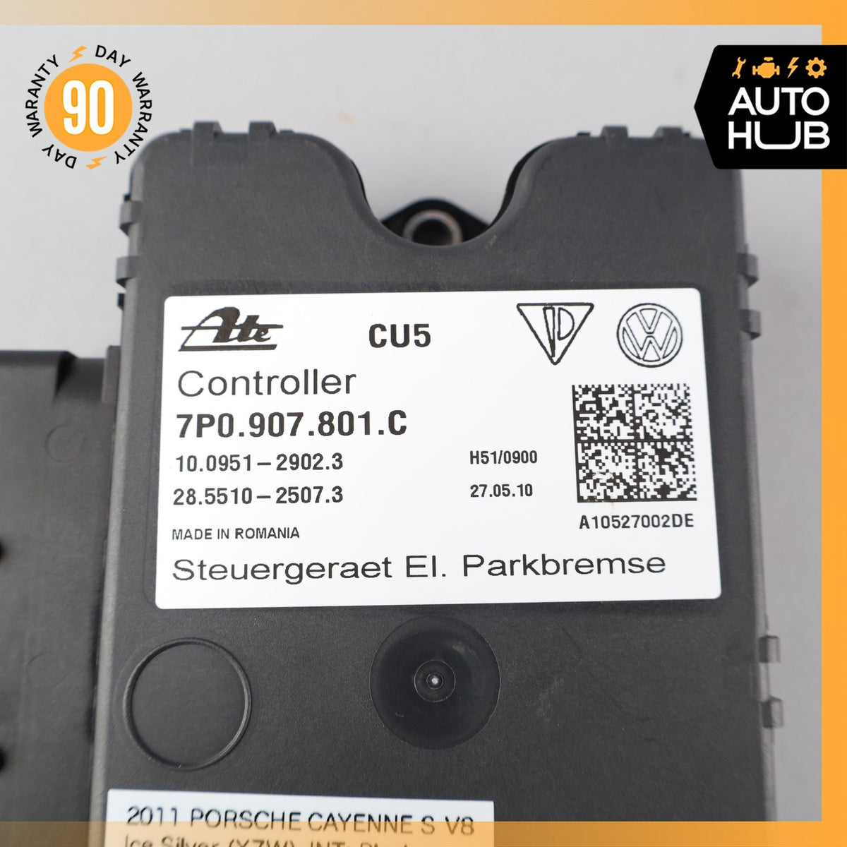 11-18 Porsche Cayenne 958 Turbo Electronic Parking Brake Control Module OEM - photo 8