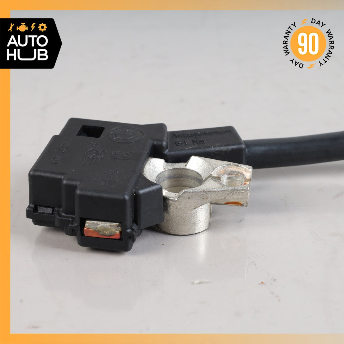 09-19 BMW F10 550i 650i X3 Negative Battery Cable 61219302358 OEM - photo 4
