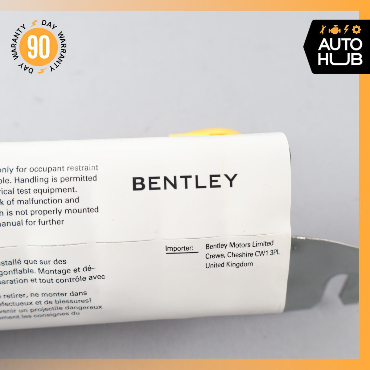 07-18 Bentley Continental GTC GT Knee Airbag Air Bag Left Driver Side OEM 62k - photo 12