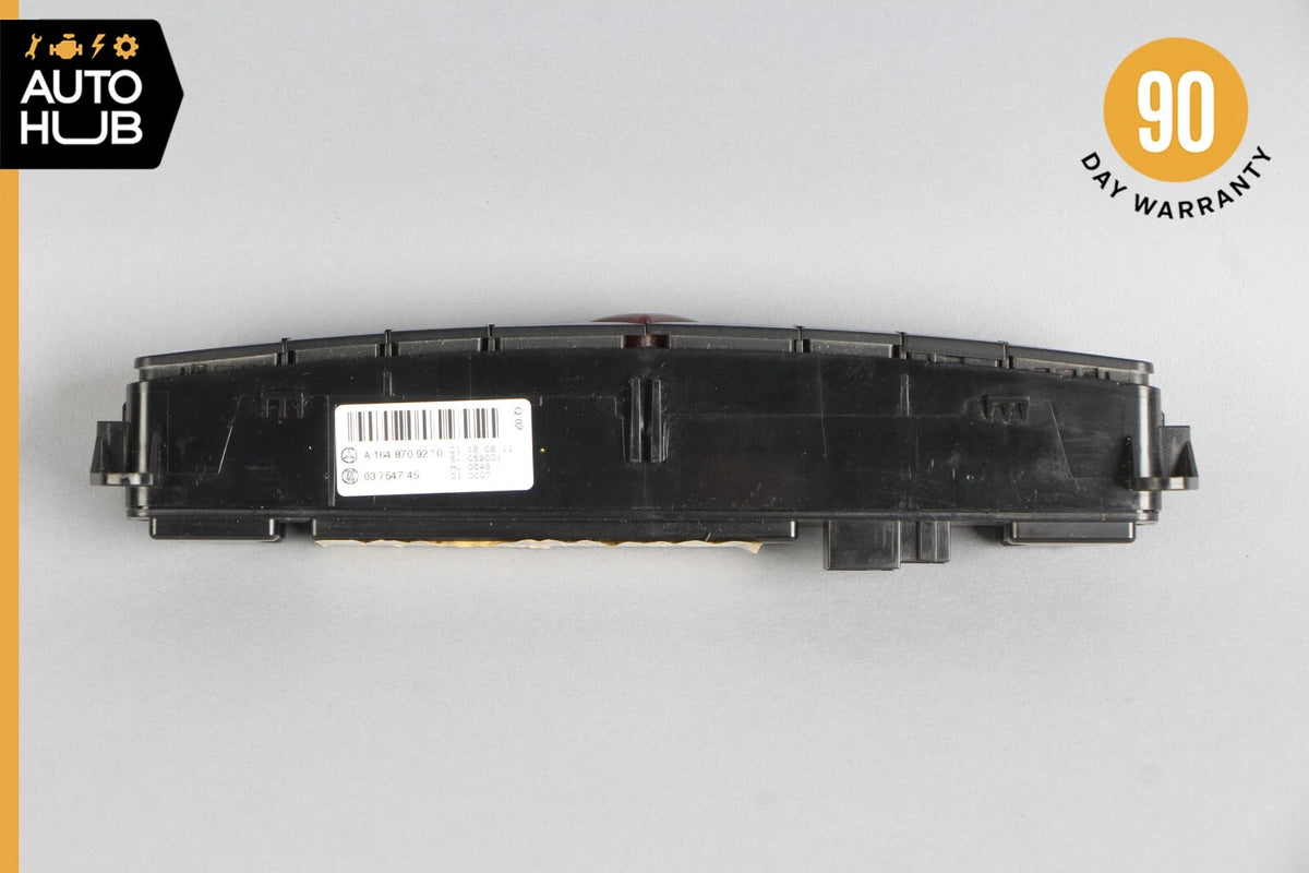 06-12 Mercedes X164 GL450 ML550 Hazard Control Switch Panel 1648709210 OEM - photo 5