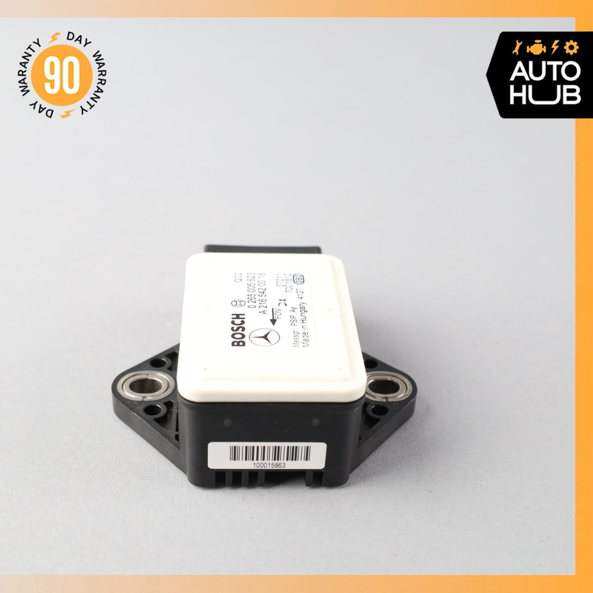 03-12 Mercedes R230 SL550 E350 SL55 AMG Yaw Turn Rate Acceleration Sensor OEM - photo 4