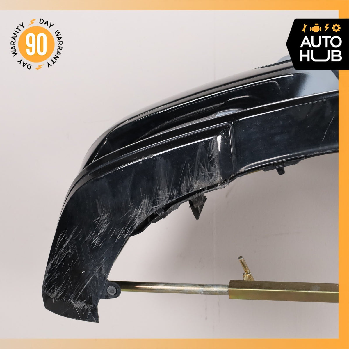 10-13 Mercedes W207 E350 E550 Base Front Bumper Cover Assembly Black OEM - photo 17