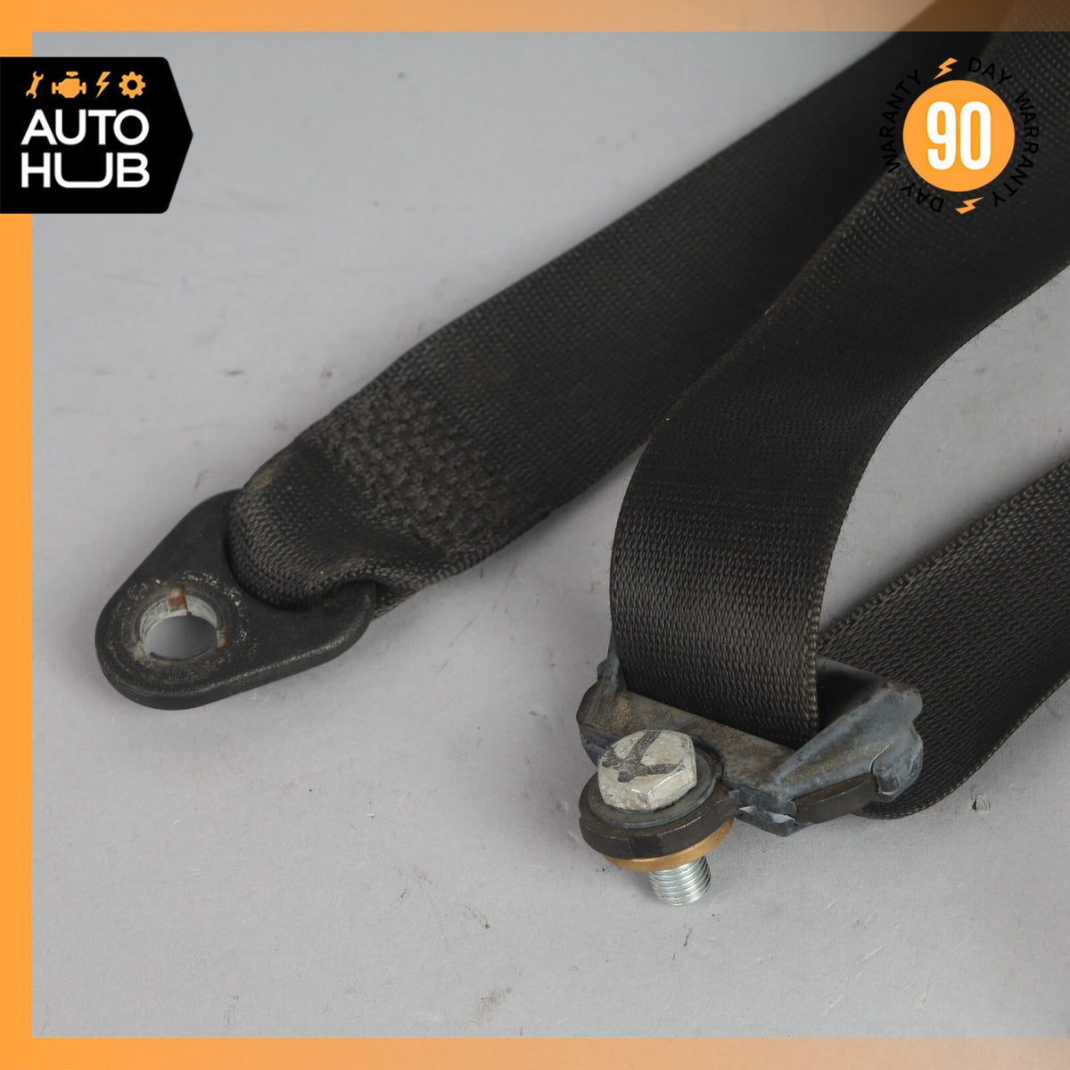 99-04 Mercedes R170 SLK230 SLK320 SLK32 Left Driver Seat Belt Seatbelt Black OEM - photo 5