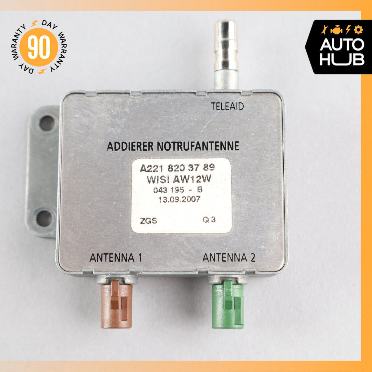 07-17 Mercedes W221 S550 S63 S600 Antenna Amplifier AMP Splitter Module OEM - photo 7