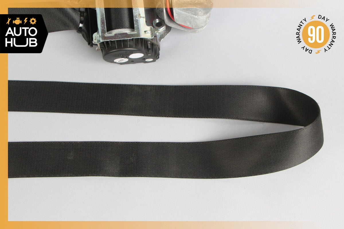 07-10 Mercedes W221 S550 S63 AMG Front Right Passenger Side Seat Belt Black OEM - photo 3